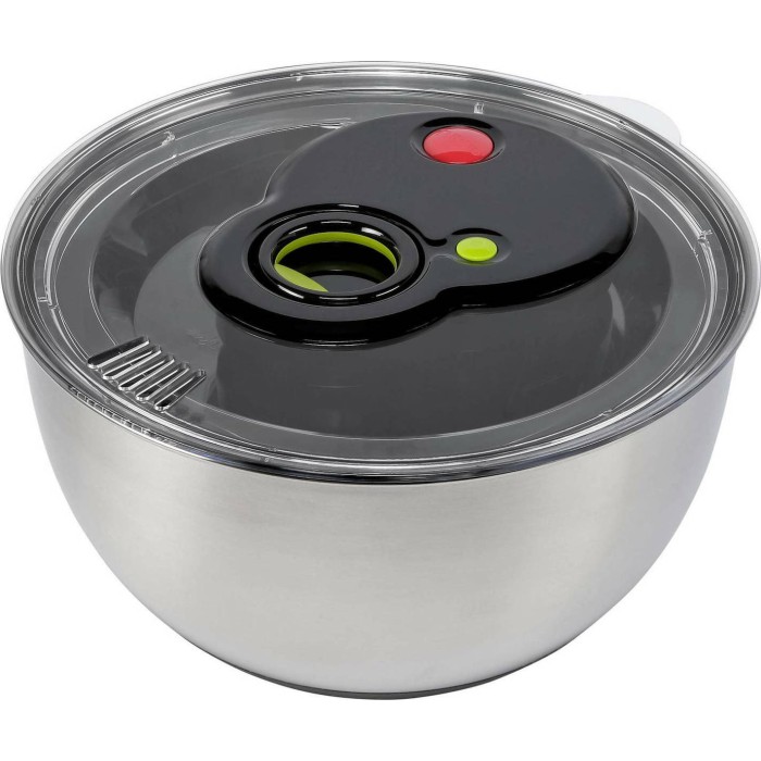 Emsa Salad spinner 4,5l 513441 Turboline stainless/black