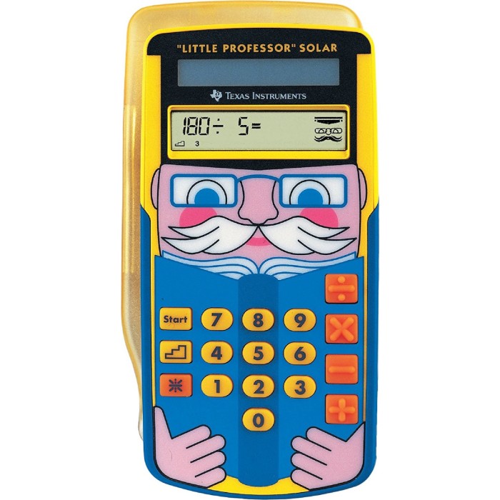 Texas Instruments Little Professor Solar Texas Instruments Little Professor Solar