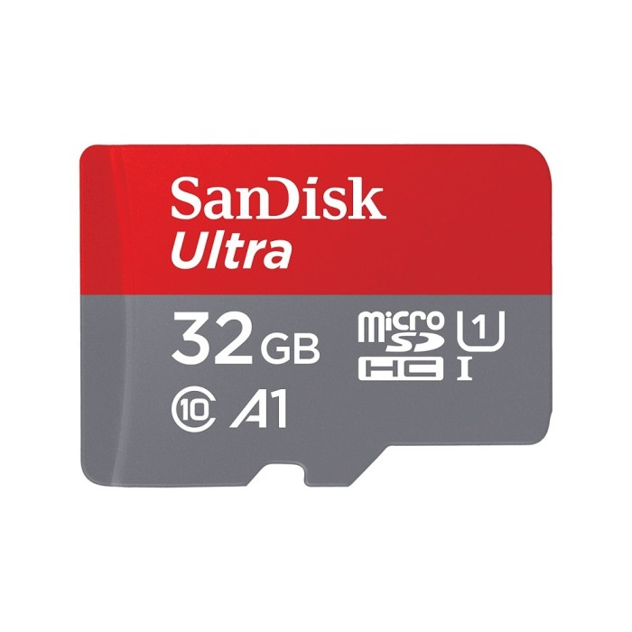 SanDisk Ultra microSD 32GB + SD-adapt.