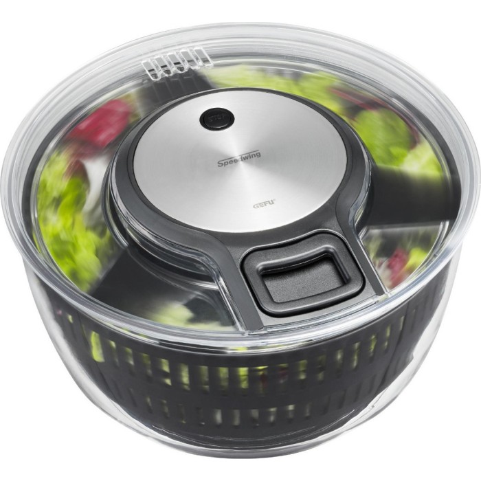 Gefu Speedwing Salad Spinner Transparent Gefu Speedwing Salad Spinner Transparent