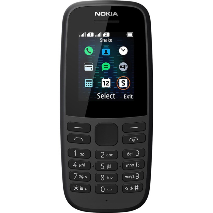 Nokia 105 Black 2019 DS EU Nokia 105 Black 2019 DS EU