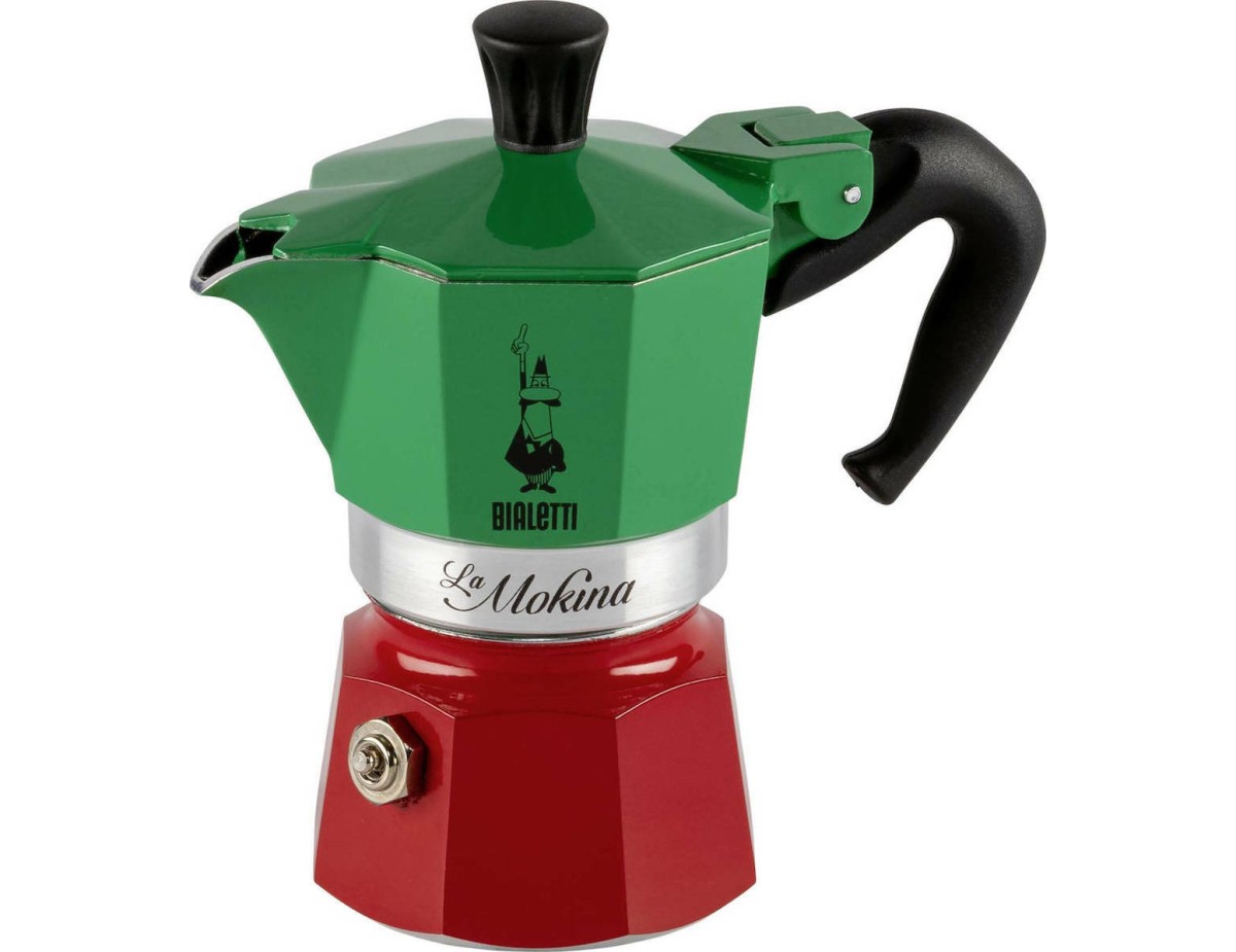 Bialetti La Mokina Italia Tricolore