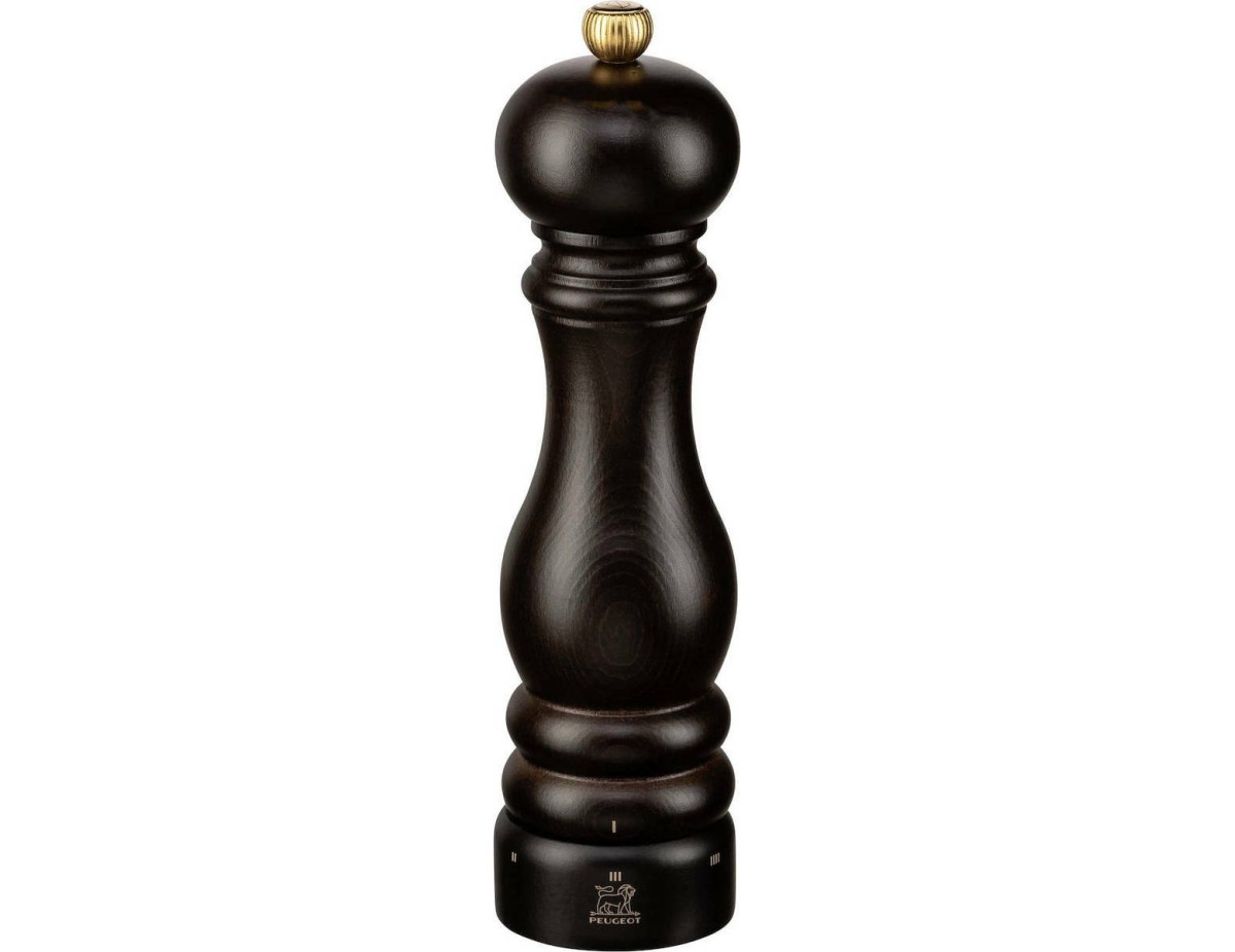 Peugeot PARIS pepper mill beech wood chocolate 22 cm