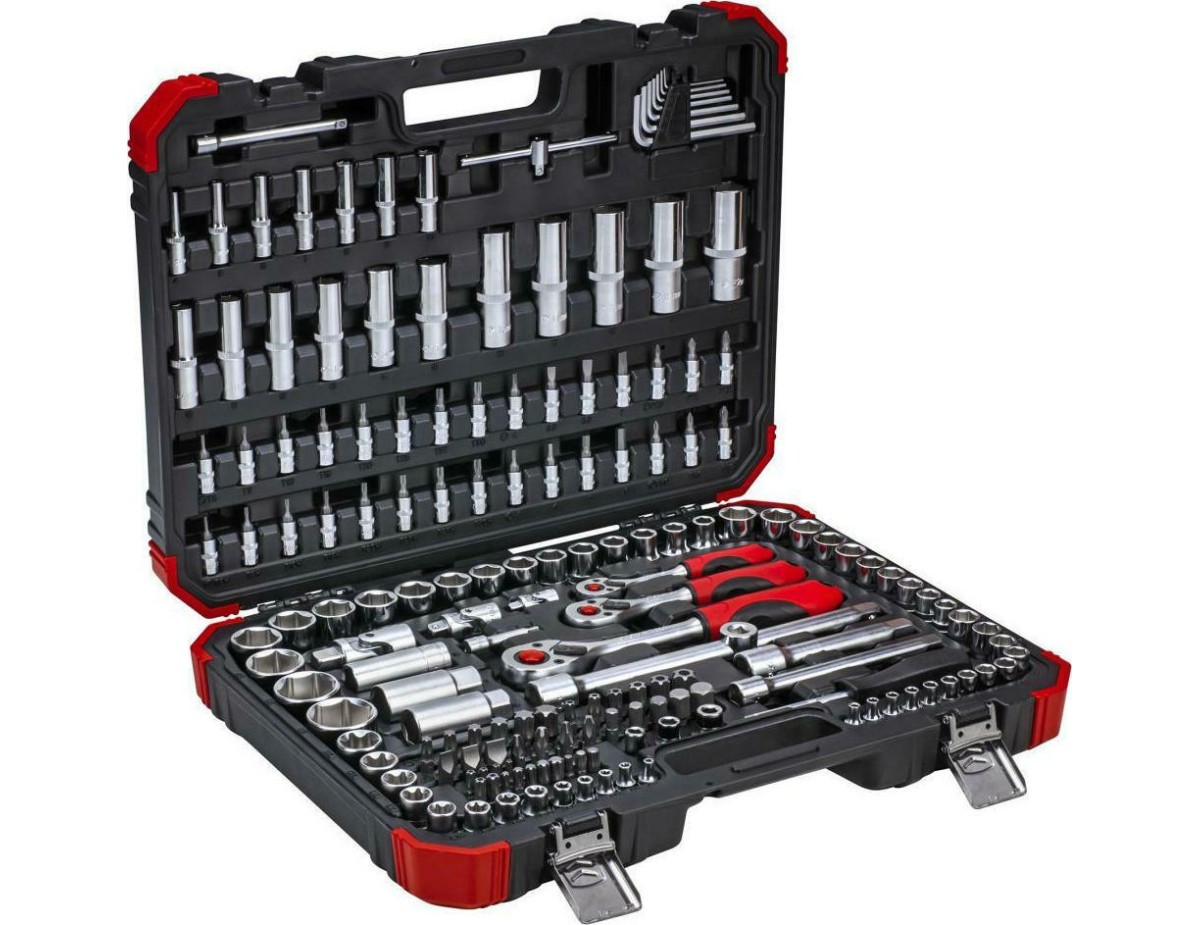 GEDORE red Socket Set 1/4 + 3/8 + 1/2 172-pieces GEDORE red Socket Set 1/4 + 3/8 + 1/2 172-pieces