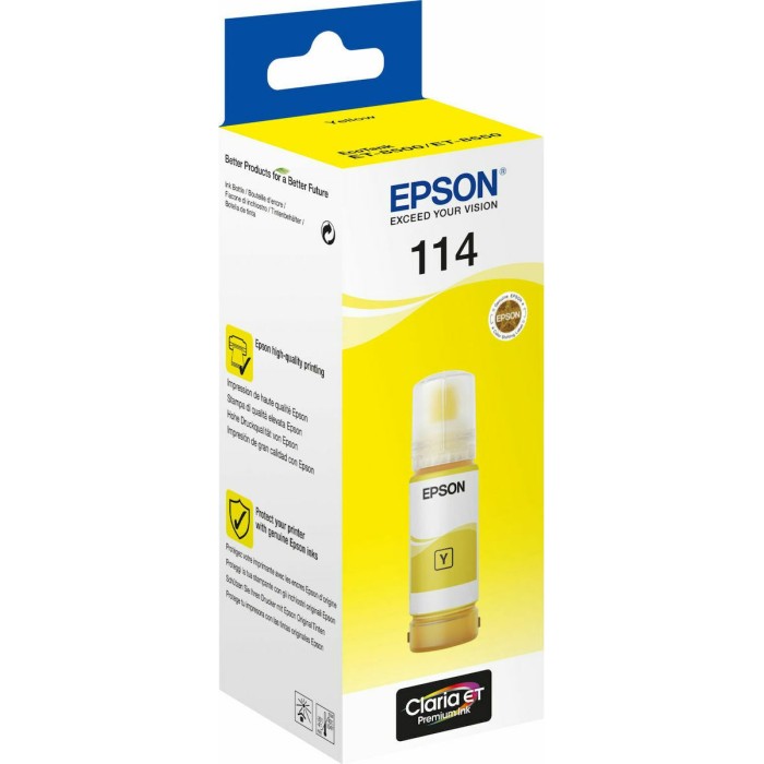Epson EcoTank yellow T 114 70 ml T 07B4 Epson EcoTank yellow T 114 70 ml T 07B4