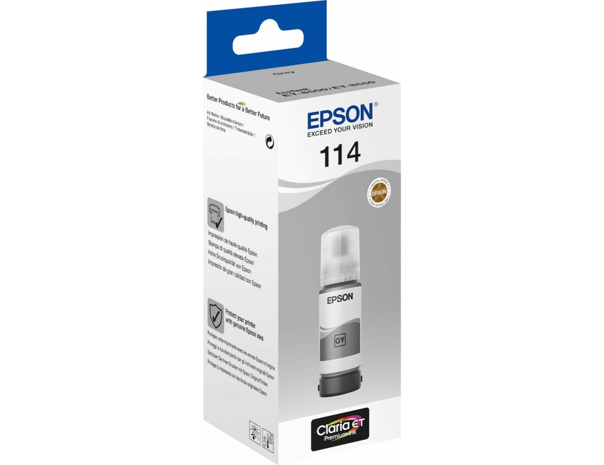 Epson EcoTank grey T 114 70 ml               T 07B5
