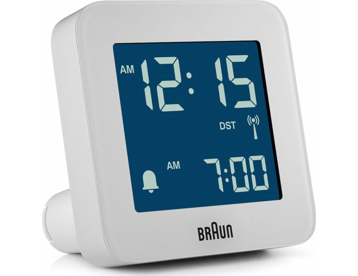 Braun BC 09 W-DCF white Radio Controlled Alarm Clock Braun BC 09 W-DCF white Radio Controlled Alarm Clock