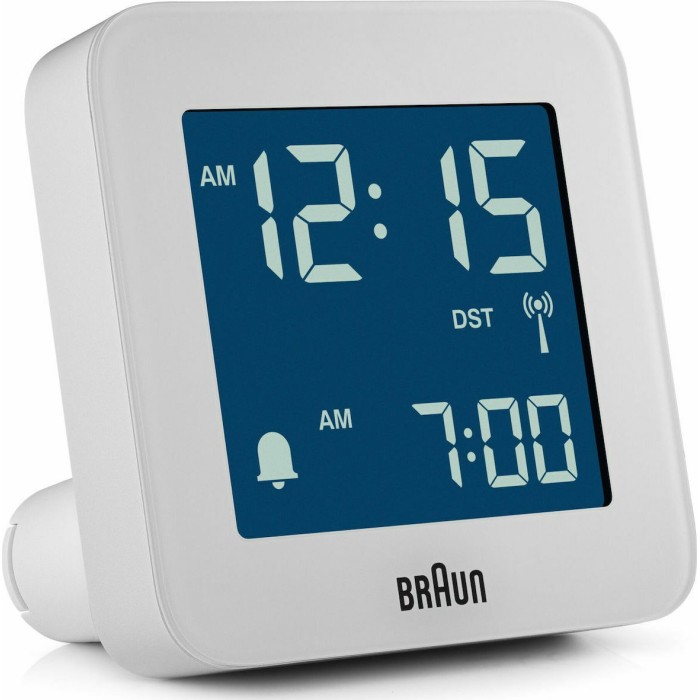 Braun BC 09 W-DCF      white Radio Controlled Alarm Clock