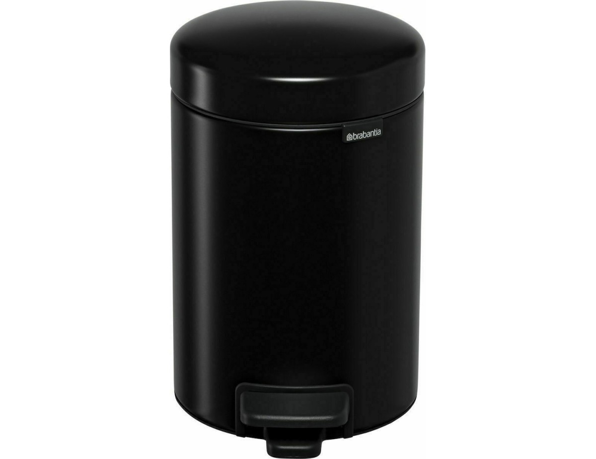 Brabantia Pedal Bin Newicon 3,0 L black matt