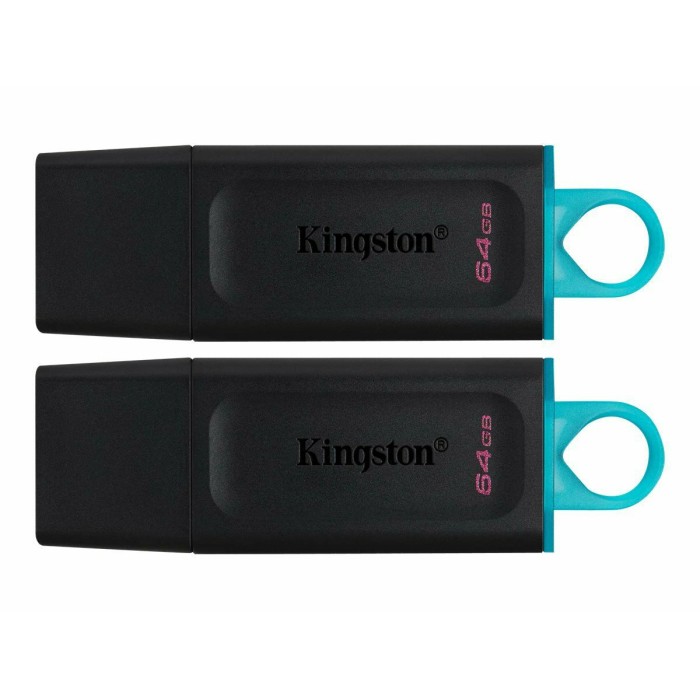 Kingston Pendrive USB-A 3.2 64GB DTX/64GB-2P Nero/Celeste 2 Pz