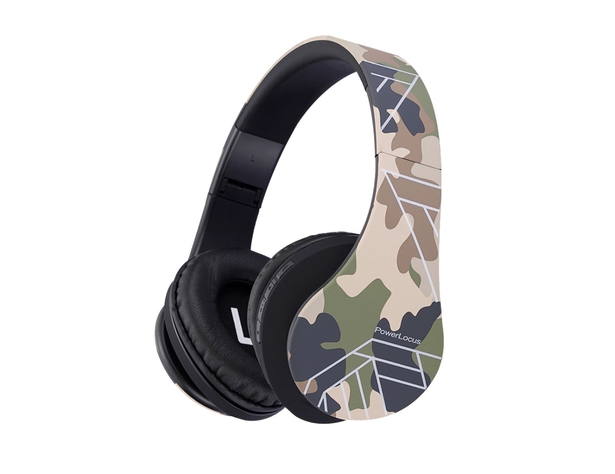 PowerLocus P2 Kids Headphones camouflage PowerLocus P2 Kids Headphones camouflage