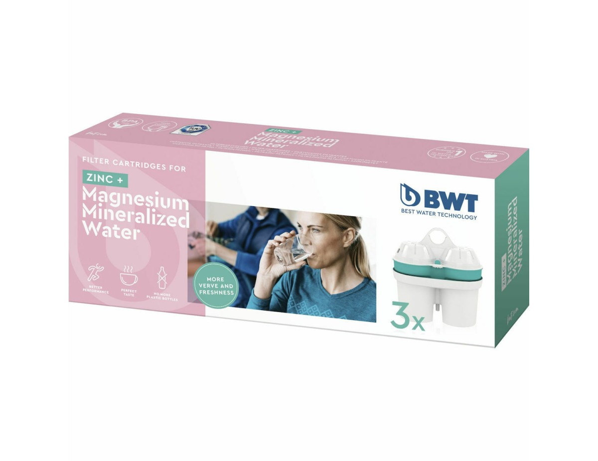 BWT 3-Pack +Zinc Magnesium Mineralized Water BWT 3-Pack +Zinc Magnesium Mineralized Water