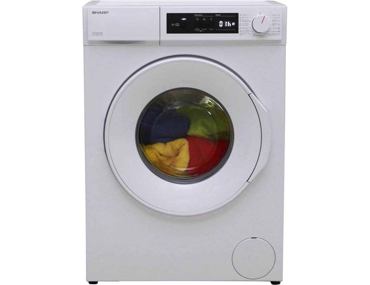 Sharp Πλυντήριο Ρούχων 6kg 1000 Στροφών ES-NFA6101WD-ES Sharp Πλυντήριο Ρούχων 6kg 1000 Στροφών ES-NFA6101WD-ES