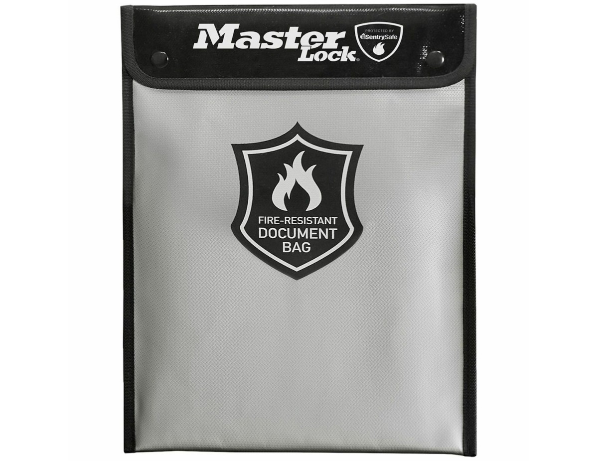 Master Lock Fireproof Bag for A4 Documents  2,8l