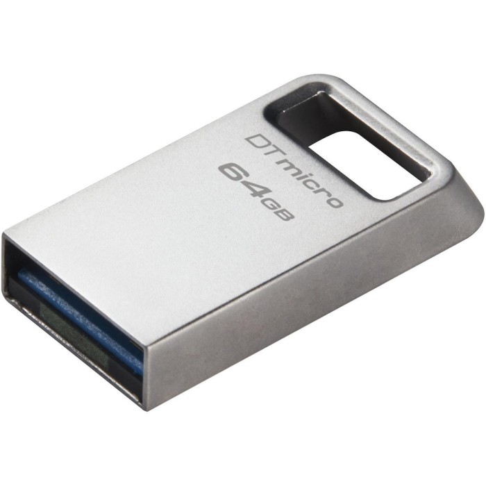 Kingston Pendrive Micro USB-A 3.2 64GB DTMC3G2/64GB Silver Metal