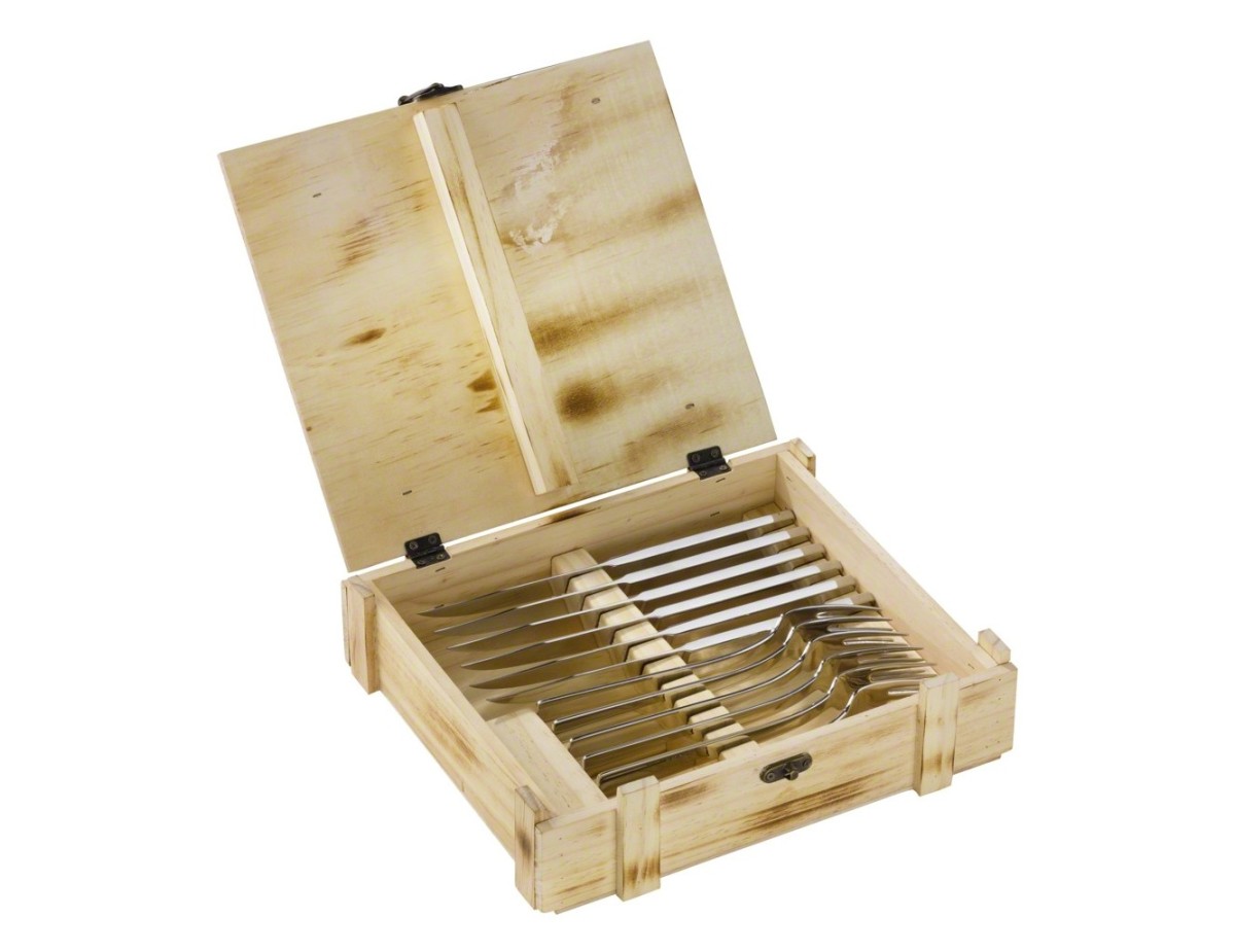 Zwilling Steak Cutlery Set 12 pcs. in woodbox
