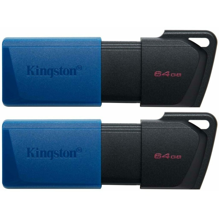 Kingston Pendrive USB-A 3.2 64GB DTXM/64GB-2P Nero/Blu 2 Pz