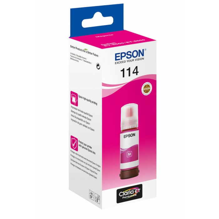 Epson EcoTank magenta T 114 70 ml               T 07B3