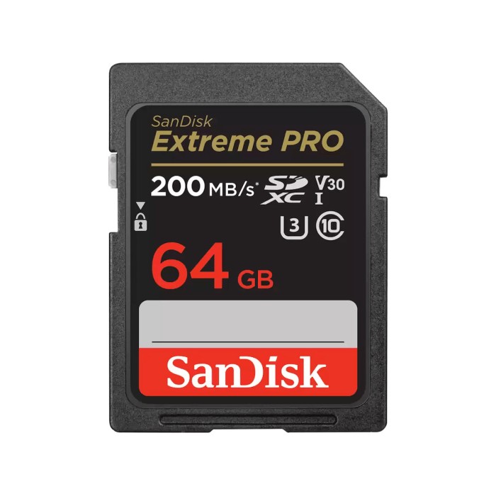 SanDisk Extreme Pro SDXC 64GB