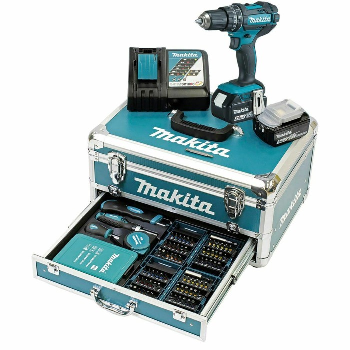 Makita DHP482RFX9 Cordless Combi Drill