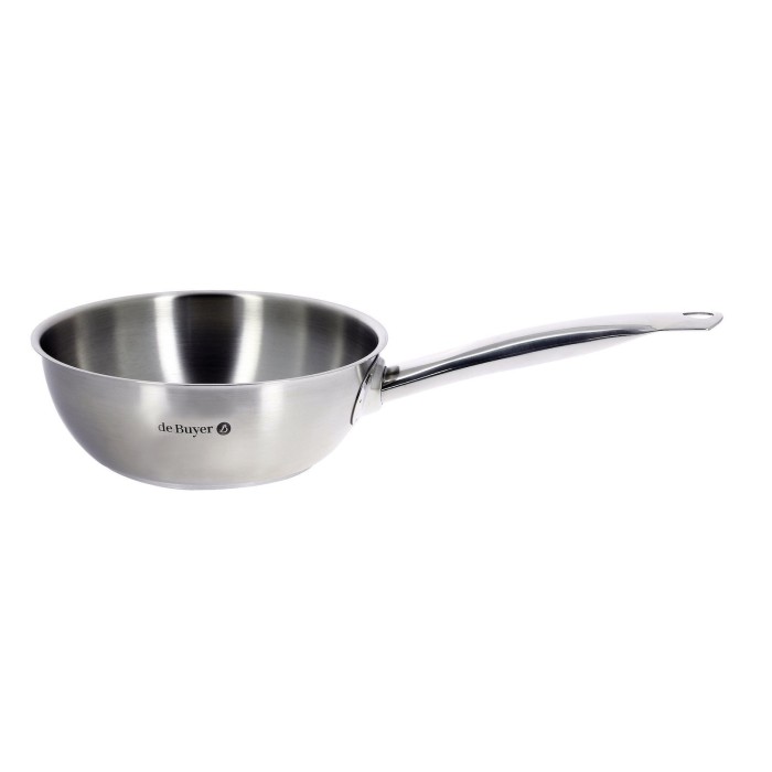 De Buyer PRIM APPETY Saute-pan Stainless Steel 20cm De Buyer PRIM APPETY Saute-pan Stainless Steel 20cm
