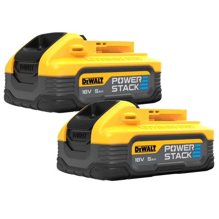 DeWalt DCBP518H2-XJ Powerstack 2x 18V XR 5Ah Battery Set