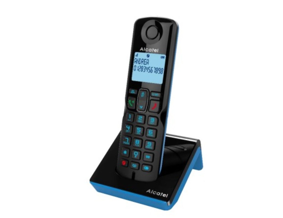 Telefono Cordless Alcatel S280 Solo Blue