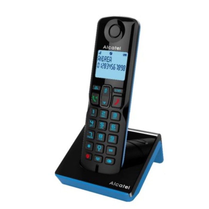 Telefono Cordless Alcatel S280 Solo Blue