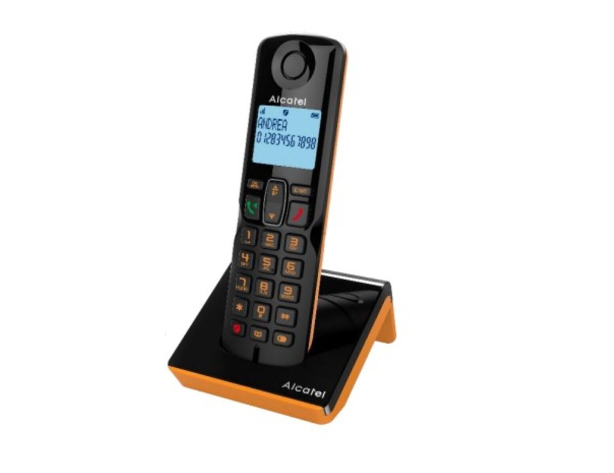 Telefono Cordless Alcatel S280 Solo Orange