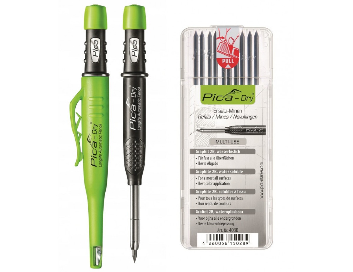Pica DRY Bundle with 1x Marker + 1x Refills No. 4030