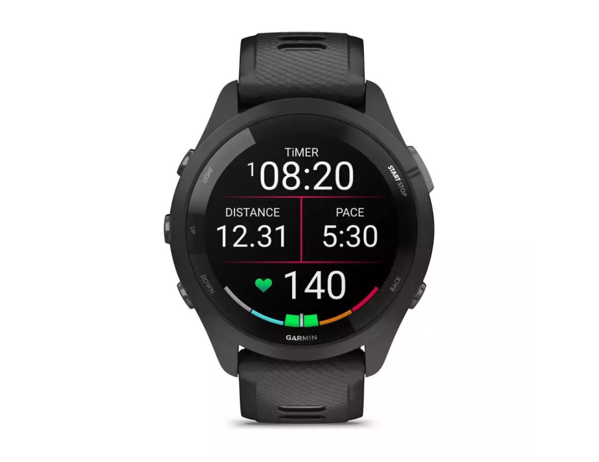 Garmin Forerunner 265 Black/Powder Gray Garmin Forerunner 265 Black/Powder Gray