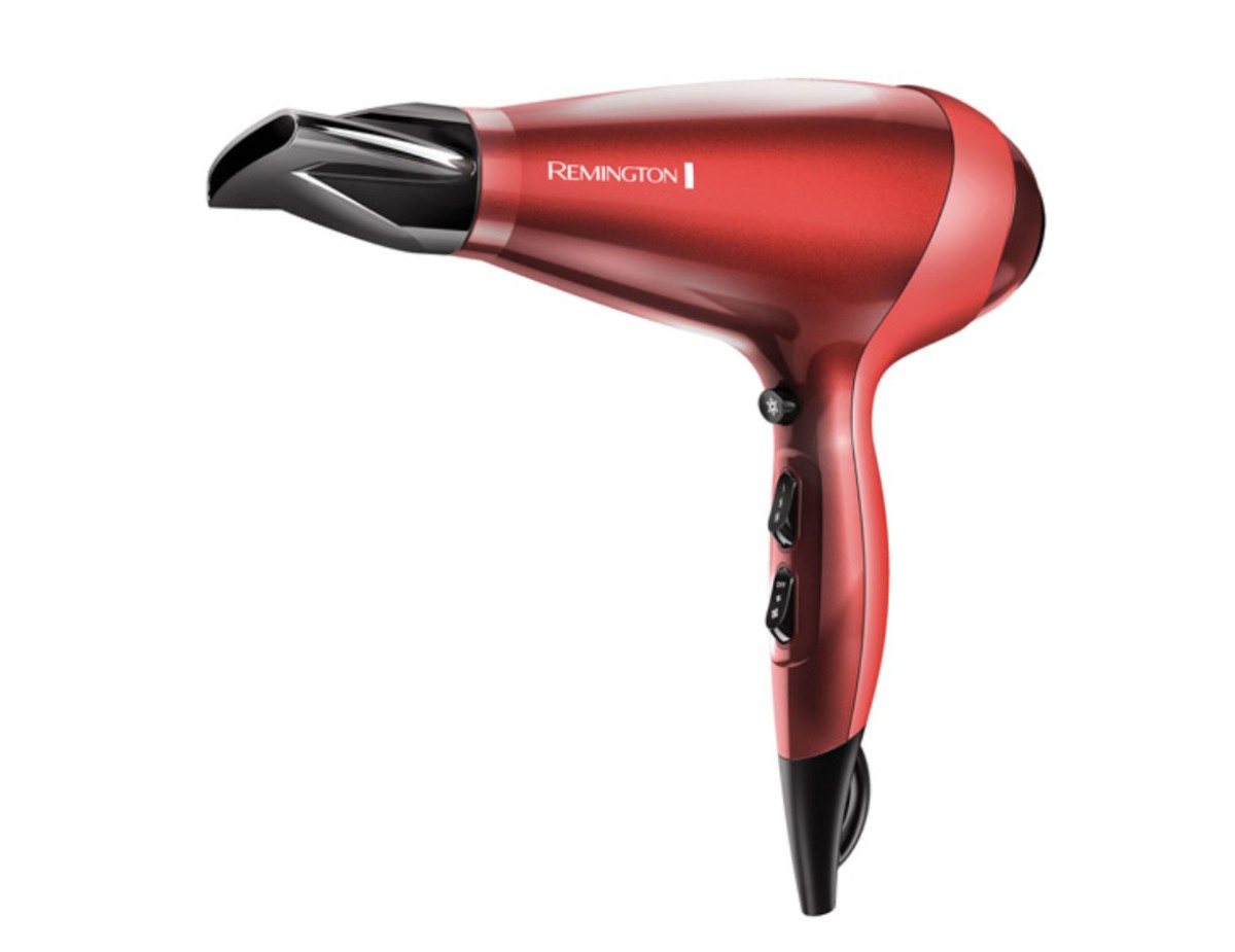 Remington Asciugacapelli AC AC9096 Silk Dryer Ioni 2400W Red Remington Asciugacapelli AC AC9096 Silk Dryer Ioni 2400W Red