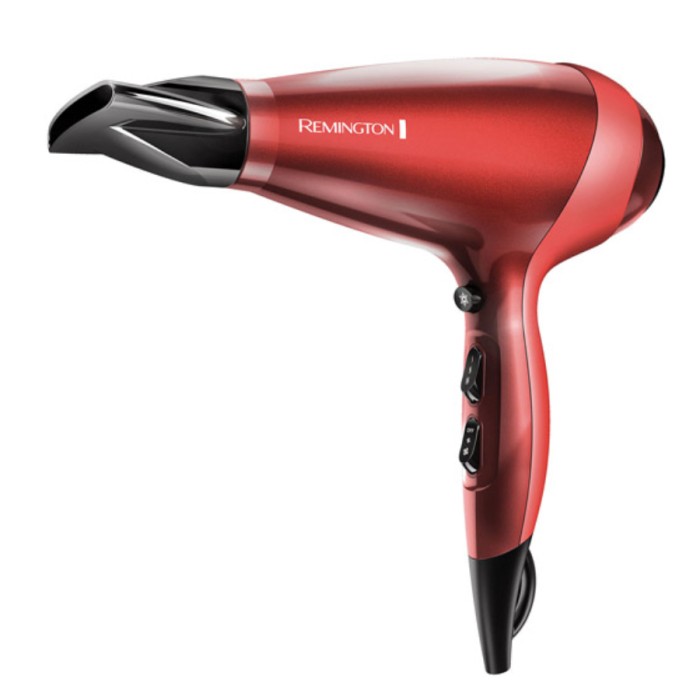 Remington Asciugacapelli AC AC9096 Silk Dryer Ioni 2400W Red