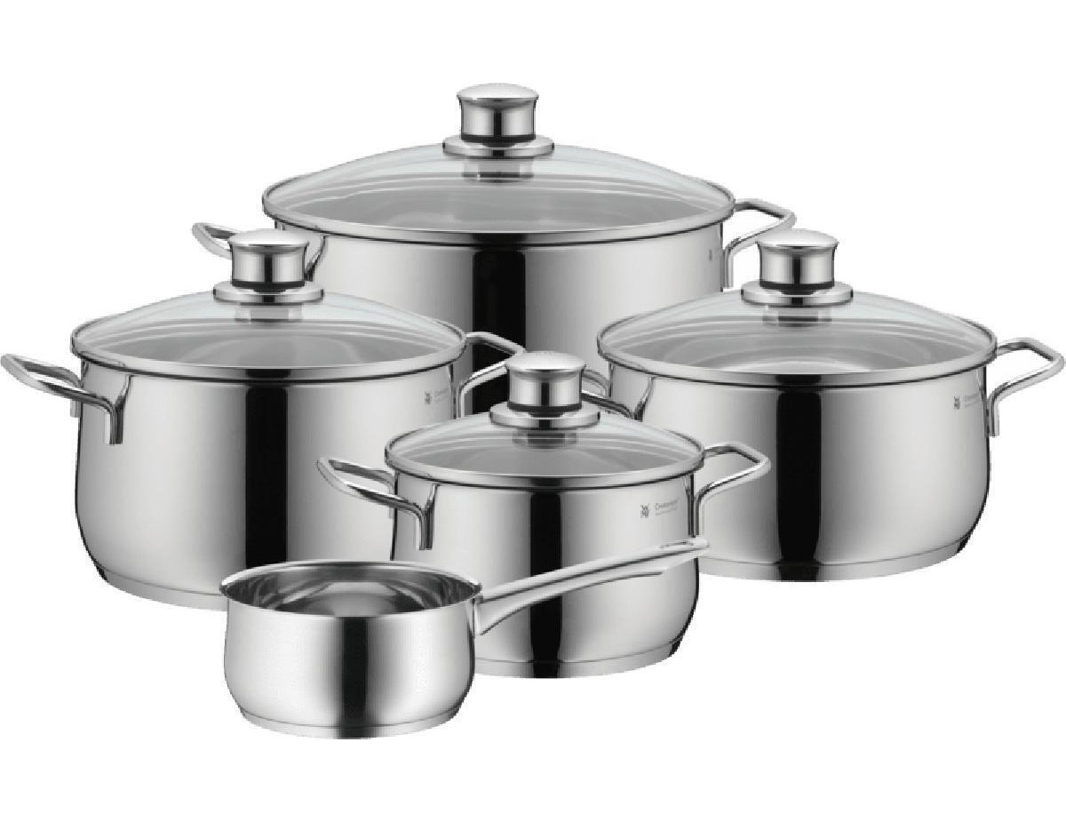 WMF Diadem Plus Cookware Set 5 pcs, Silver