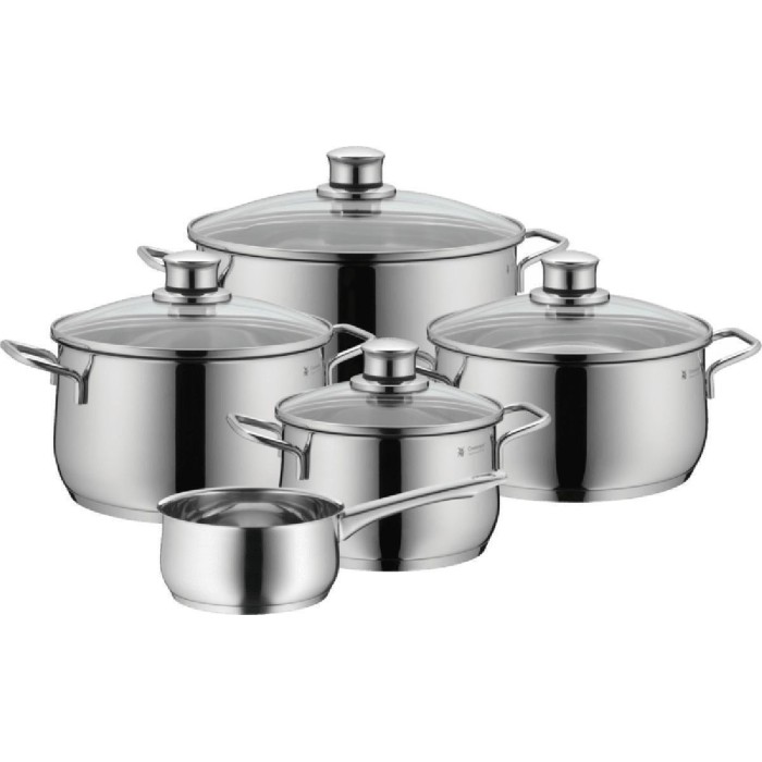 WMF Diadem Plus Cookware Set 5 pcs, Silver