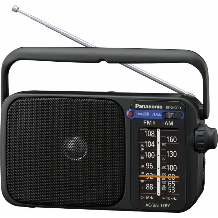 Panasonic RF-2400DEG-K black