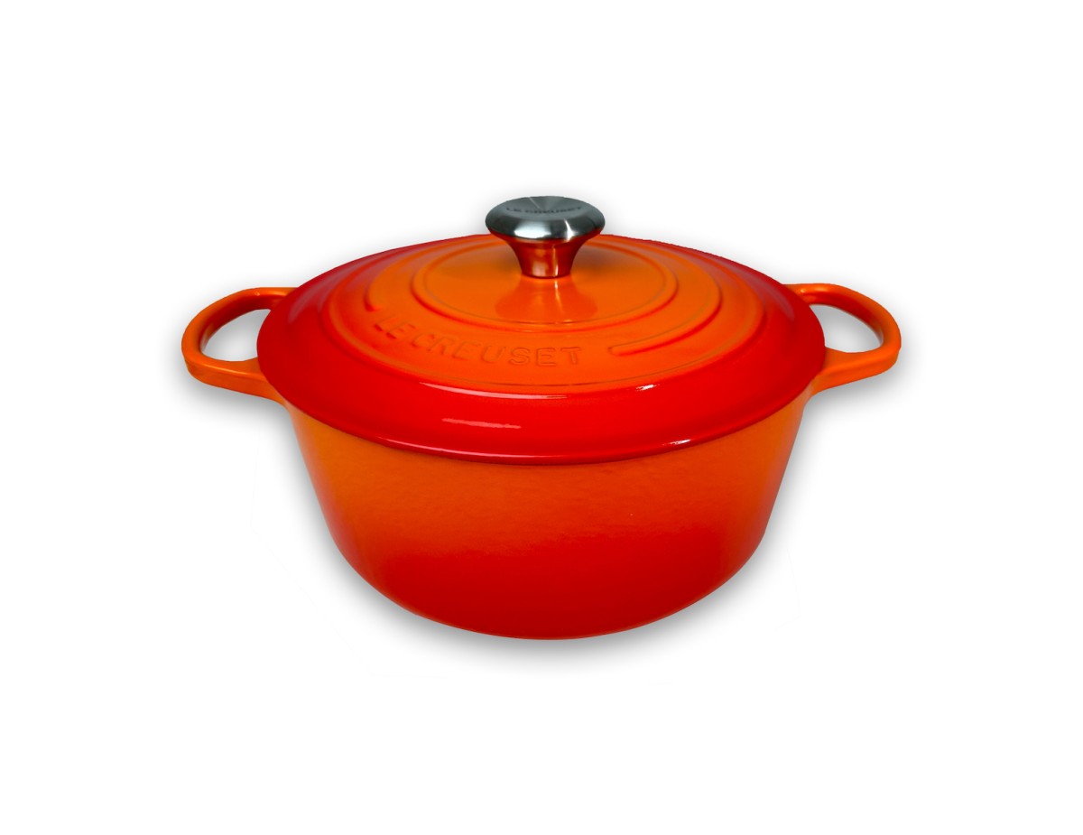 Le Creuset Signature Casserole round 26 cm volcanic