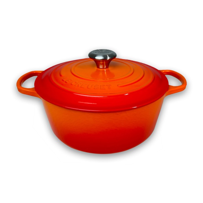 Le Creuset Signature Casserole round 26 cm volcanic