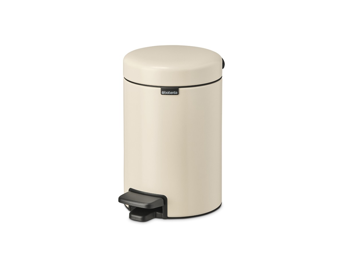 Brabantia Pedal Bin Newicon 3 L Soft Beige