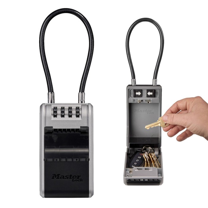 Master Lock Key Box with removable Bracket 5482EURD Master Lock Key Box with removable Bracket 5482EURD