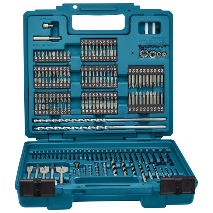 Makita E-11689 Drill Bit Set 256pcs Makita E-11689 Drill Bit Set 256pcs
