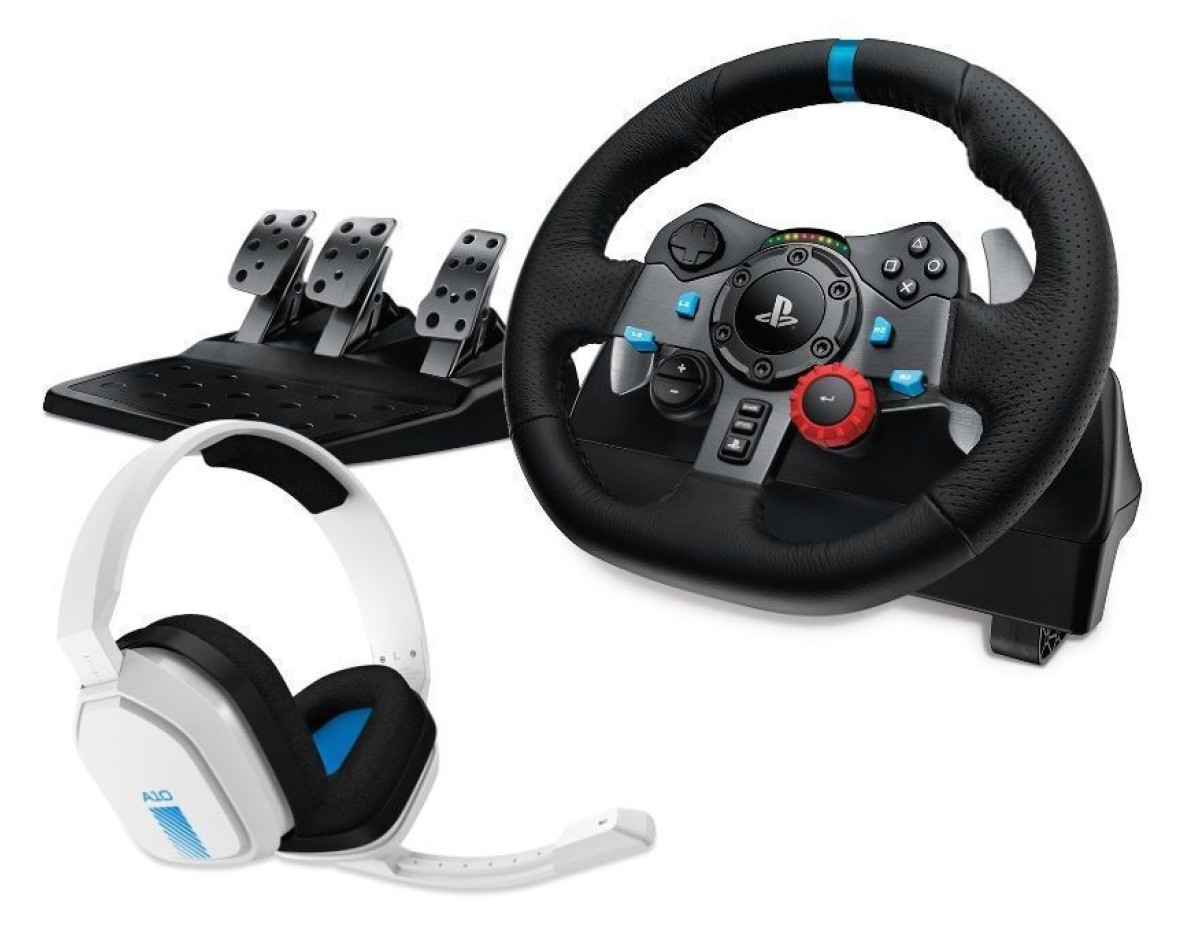 Logitech G29 Driving Force incl Headset A10 Bundle Logitech G29 Driving Force incl Headset A10 Bundle