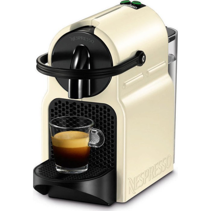 Nespresso Inissia EN 80.CW by DeLonghi, Vanilla Cream Nespresso Inissia EN 80.CW by DeLonghi, Vanilla Cream
