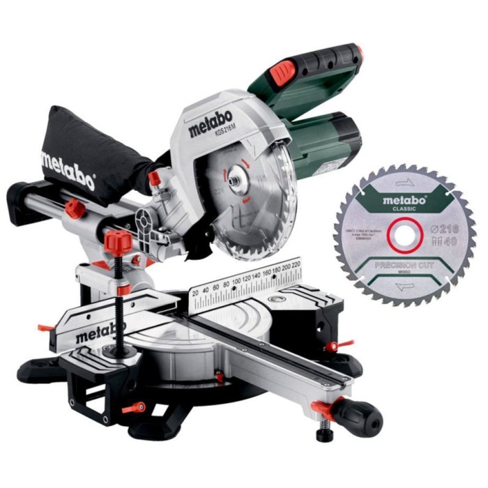 Metabo Set KGS 216 M + Saw Blade