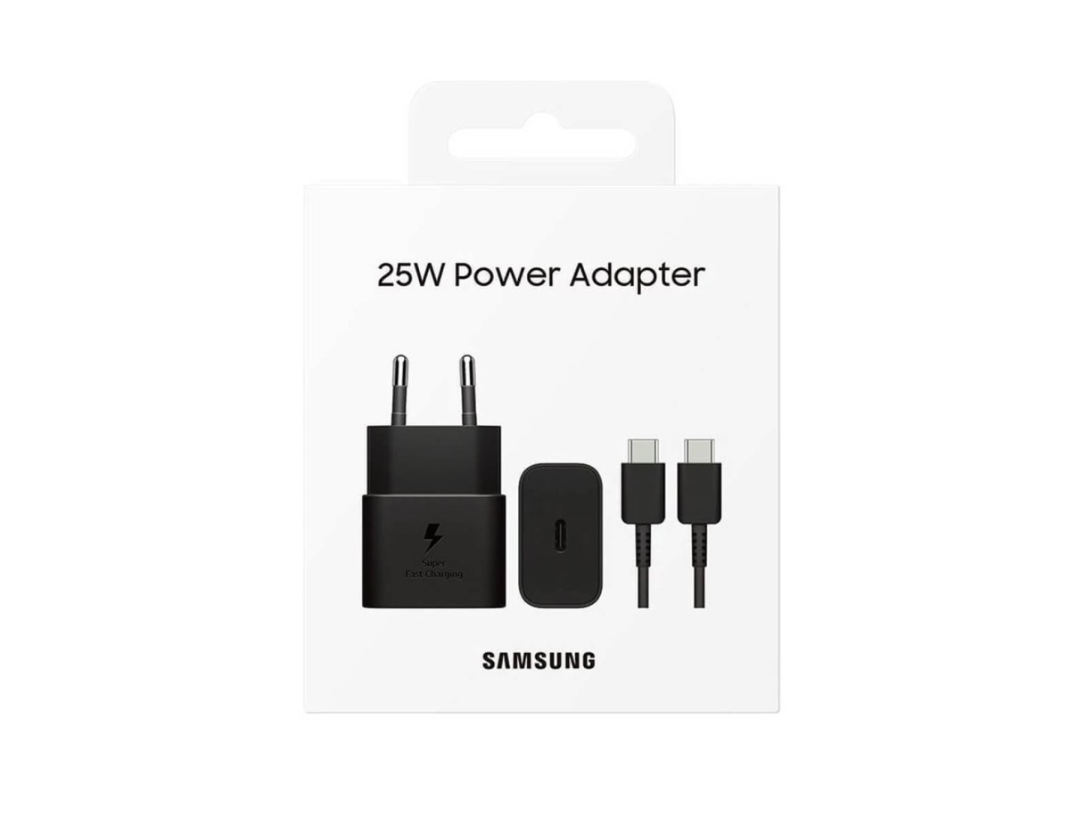 Samsung Caricatore 25W EP-T2510XBE FC USB-C +Cavo1m Black Samsung Caricatore 25W EP-T2510XBE FC USB-C +Cavo1m Black