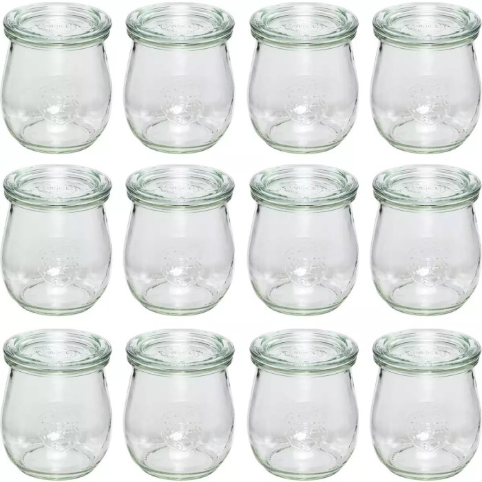 WECK Tulip Jar 220ml Set of 12