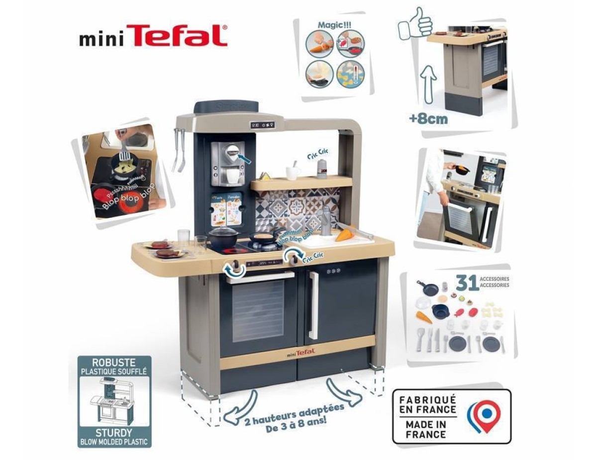 Smoby Tefal Toy Kitchen Evo Smoby Tefal Toy Kitchen Evo