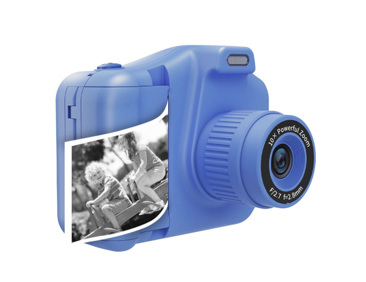 Denver KPC-1370 blue Kids camera with printer