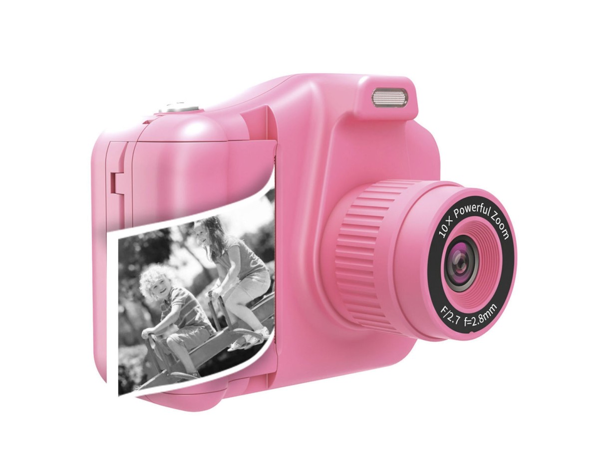 Denver KPC-1370 pink Kids camera with printer Denver KPC-1370 pink Kids camera with printer