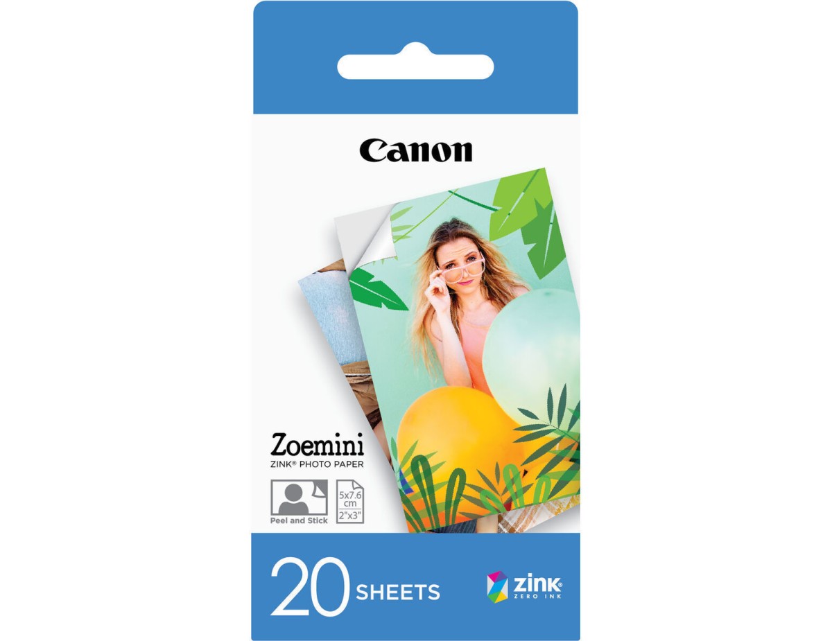 Canon ZP-2030 ZINK Paper 5 x 7,5 cm (20 sheets) Canon ZP-2030 ZINK Paper 5 x 7,5 cm (20 sheets)